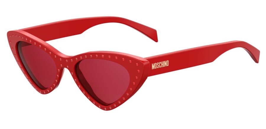 Очки MOSCHINO MOS006/S RED солнцезащитные купить