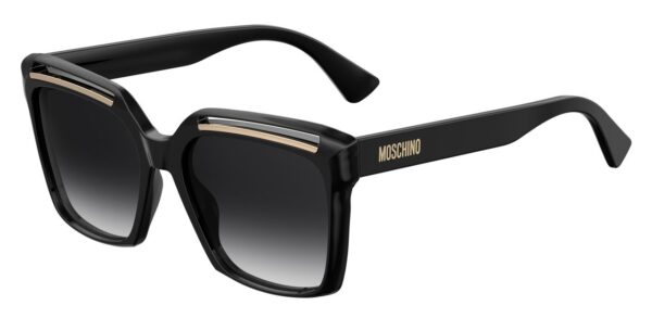 Очки MOSCHINO MOS035/S BLACK солнцезащитные купить