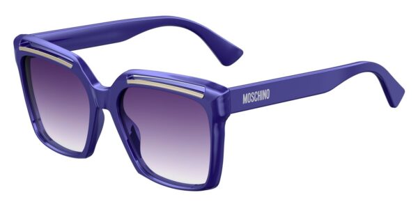 Очки MOSCHINO MOS035/S BLUE солнцезащитные купить