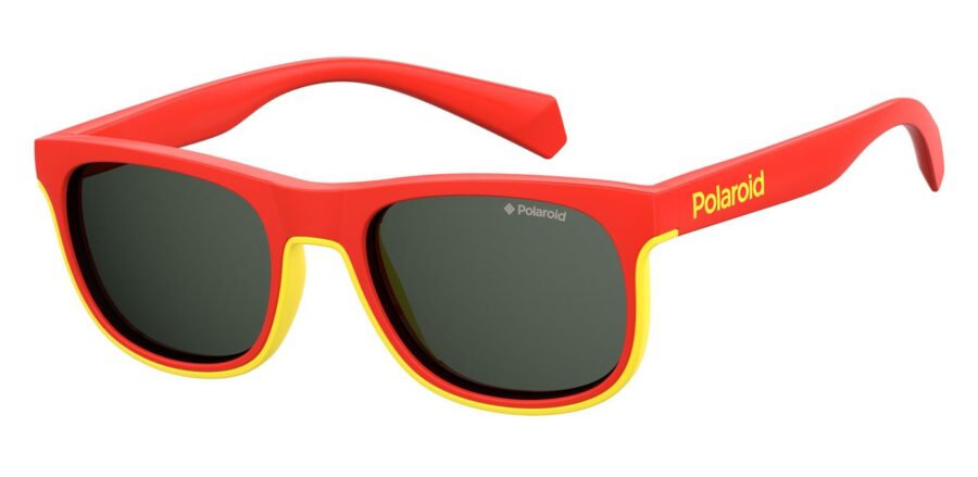 Детские очки POLAROID PLD 8035/S RED солнцезащитные купить